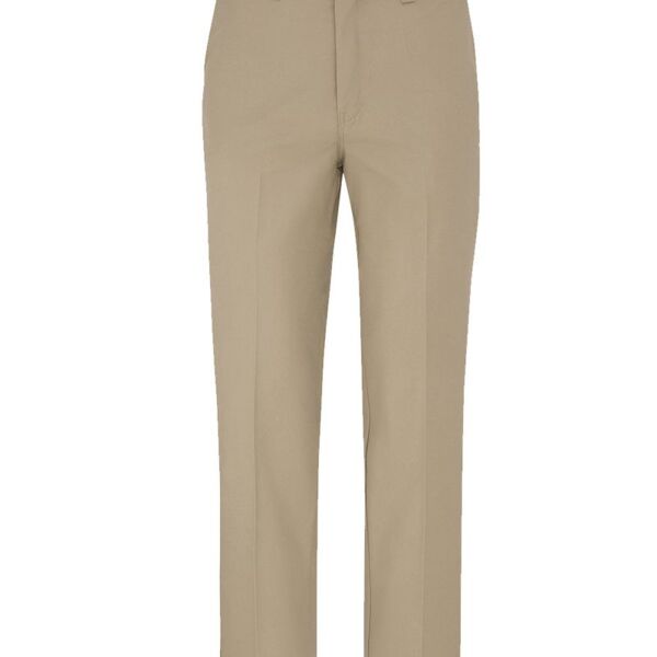 Men's Odd Sizes Premium Industrial Flat Front Comfort Waist Pants Thumbnail